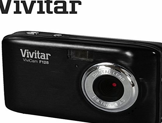 Vivitar 14 Megapixel Ultra Compact Digital Camera with 2.7`` Screen Vivitar Vivicam VF128 F128 14.1-megapixel resolution, 4X digital zoom, and 2.7-inch ultra-clear LCD screen offers vivid pictures and easy sha