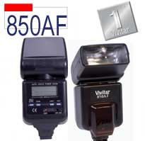 VIVITAR Flashgun 850AF - Nikon Fit - CLEARANCE