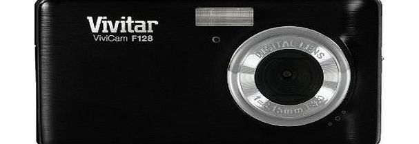 Vivitar VF128 14.1MP, 4 X Zoom Compact Digital Camera, Black