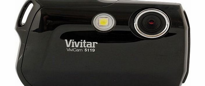 Vivitar Vivicam V5119 5.1 Megapixel Digital Camera with 4x zoom   Flash in Black