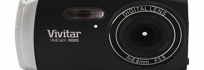 Vivitar  VX020-BLACK-SOL 10.1 Megapixel VX020 Digital Camera