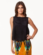 Solid Black Layla Blouse