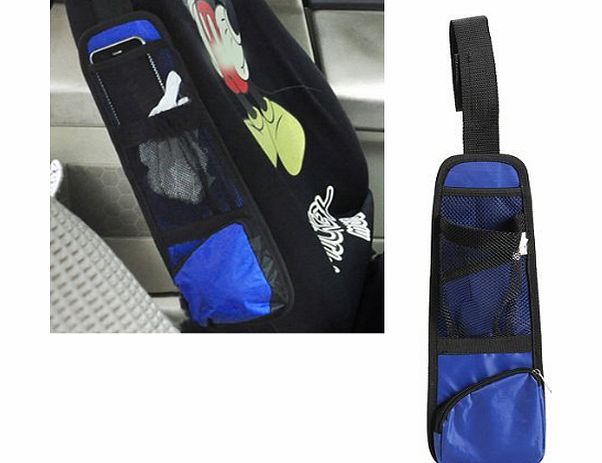 Vktech Seat Chair Side Bag Hanging Organizer Storage Multi-Pocket Hold Bag