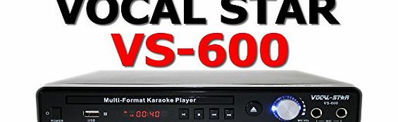 Vocal-Star VocalStar VS-600 Karaoke Machine, Cables and Microphone