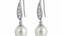 2.7cm Lustere pearl drop earrings