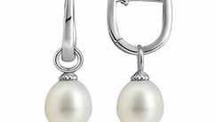 7mm freshwater pearl Clover earrings