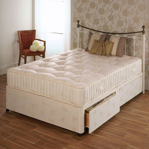 Gold 1000 2FT 6` Sml Single Divan Bed