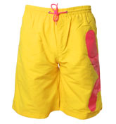 Bright Yellow Swim Shorts