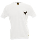 White T-Shirt with False Pocket Design
