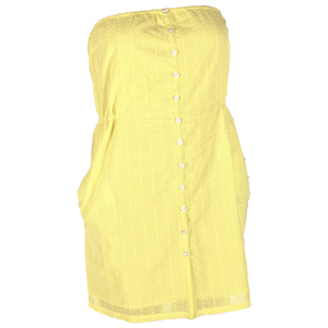 Ladies Volcom Mystery Dance Dress. Yellow