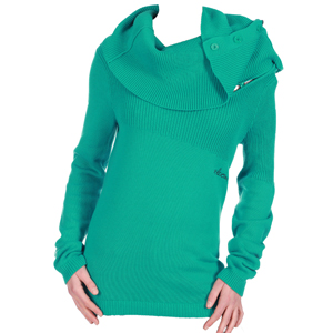 Ladies Volcom Out Of Controll Knit. Moss