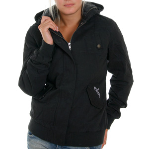 Volcom Ladies Westwood Parka Jacket - Black