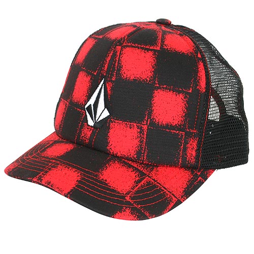 Volcom Mens Volcom Stoneage Cheese Hat Red
