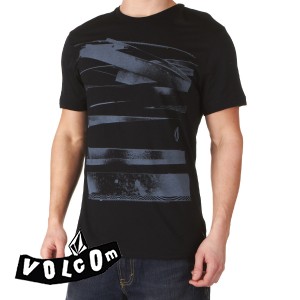 T-Shirts - Volcom Pasted T-Shirt - Black