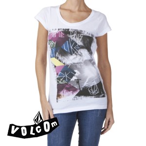 T-Shirts - Volcom Times Fly Scoop T-Shirt