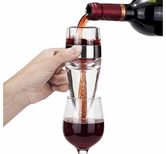 Stylish Wine Aerator Decanter Including Stand Red Wine