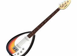 MARK III Teardrop Bass Guitar 3 Tone Sunburst