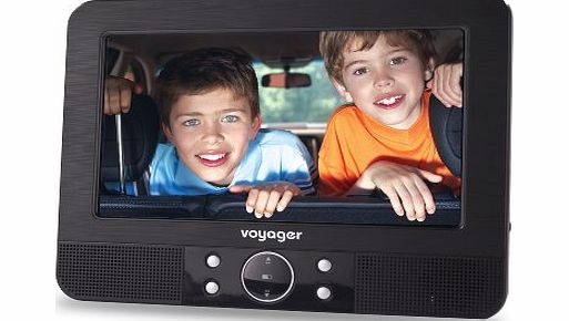 Voyager 7 inch In Car Portable DVD Player with Easy Fit Mount