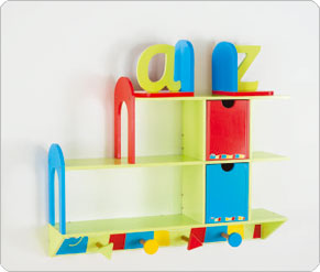 VTech Alphabet Bookshelf - Blue