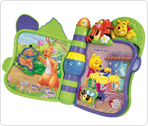 VTech Baby Winnie the Pooh Slide and Learn Book