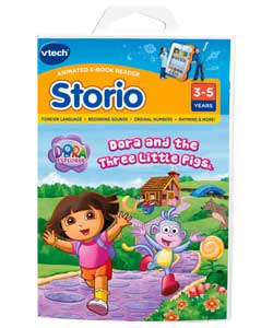VTECH Dora the Explorer Storio 3 Little Pigs Software