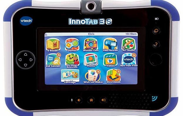 VTech InnoTab 3S with Battery Pack - Blue