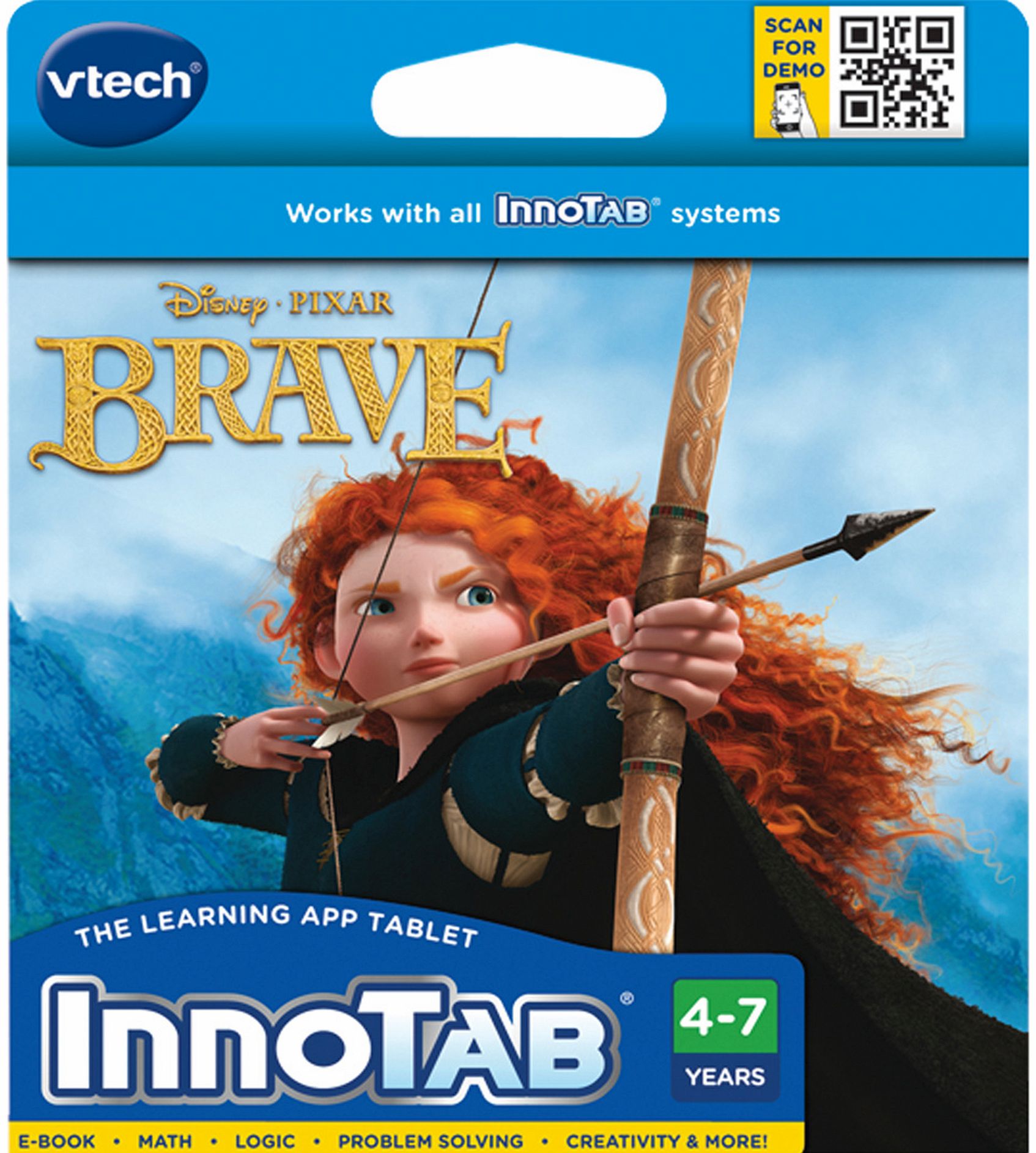 Vtech Innotab Software - Disney Princess Brave
