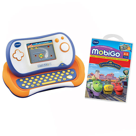 VTECH MobiGo 2 Blue Value Pack with Download and