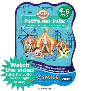 V-Smile Cranium Partyland Pack Learning Game