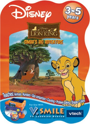 V Smile Learning Game Simbas Mighty Adventure