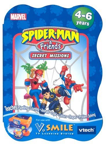 Vtech V.Smile Learning Game: Spiderman & Friends