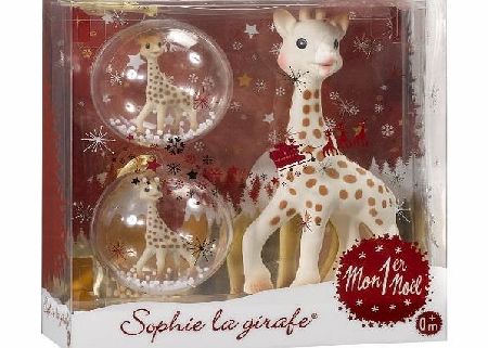 Vulli Sophie The Giraffe Christmas Decoration Gift Set amp; Original