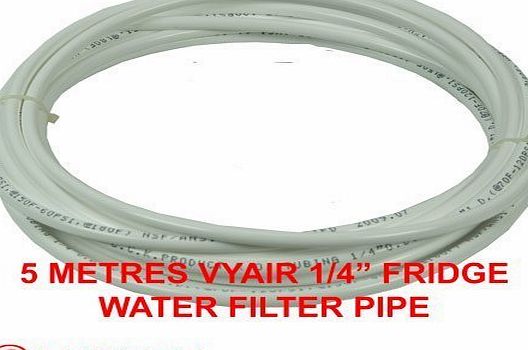 VYAIR 5 Metres of 1/4`` Vyair Fridge Water Pipe / Tube
