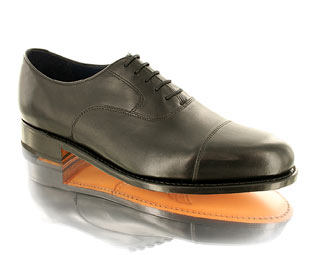 Oxford Formal Shoe With Toe Cap - Sizes 13-14
