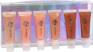 W. Seven Lip Gloss Collection - 6 Browns (10.5g x 6)