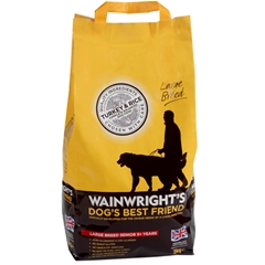 Wainwrightand#39;s L/Breed Senior Complete Dog Food with Turkey and38; Rice 2kg