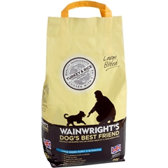 Wainwrightand#39;s Large Breed Complete Puppy Food with Turkey and38; Rice 15kg
