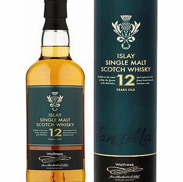 Waitrose Cellar Waitrose 12-year-old Islay Single Malt Whisky