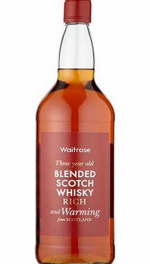 Waitrose Cellar Waitrose 3-year-old Blended Scotch Whisky 1 Litre