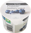 Probiotic Blueberry Yogurt