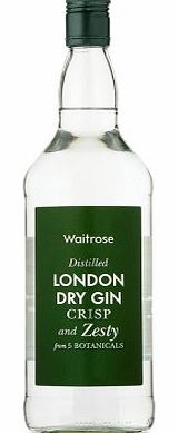 Waitrose London Dry Gin 1 Litre