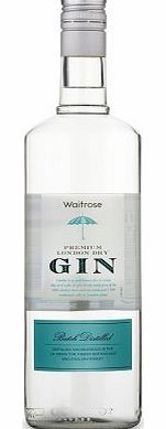 Waitrose Premium London Dry Gin 1 Litre