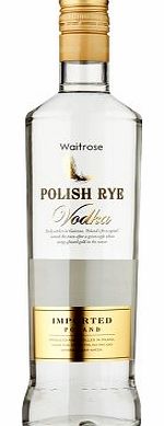 Waitrose Rye Vodka 1 Litre