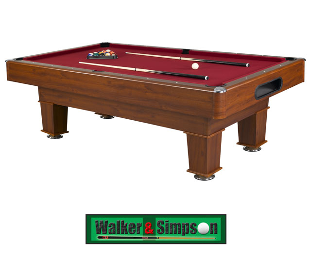 8ft Walker and Simpson Championship Pool Table