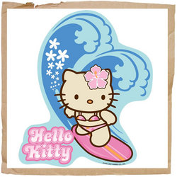 Wall Plaques Hello Kitty Surfing N/A