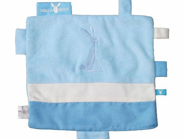 Animal and Friends Security Blanket (Soft Blue)