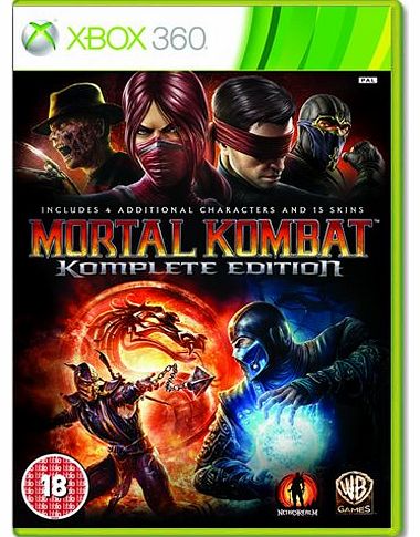 Mortal Kombat 9 Komplete Edition on Xbox 360