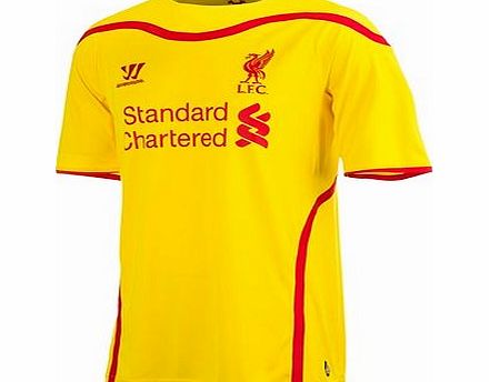 Liverpool Away Shirt 2014/15 Kids WSTJ404