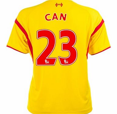 Liverpool Away Shirt 2014/15 Womens with Can 23