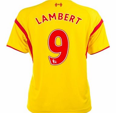 Liverpool Away Shirt 2014/15 Womens with Lambert